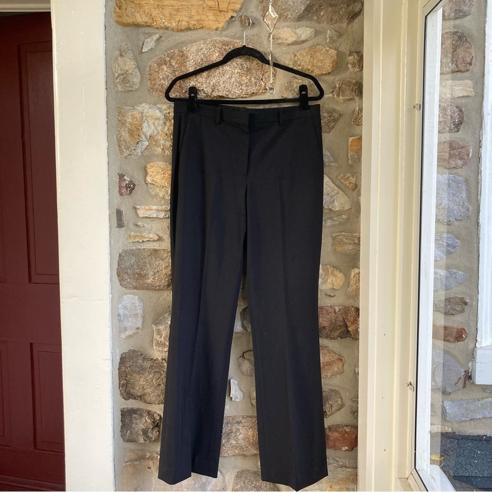 Theory Traceable Slim Blazer Jacket & Flared Pant, 34'' Good Wool $700 Womens 10 - Picture 5 of 15